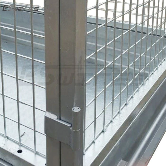 8x5 Single Axle Cage Trailer