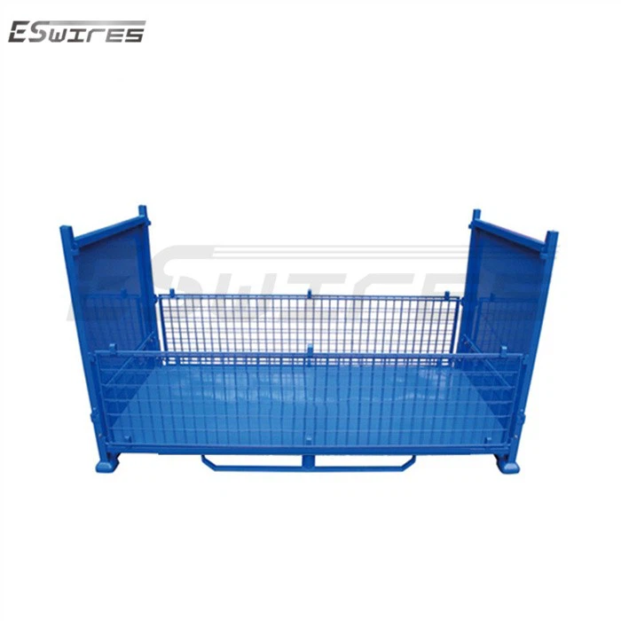 Folding stillage angle
