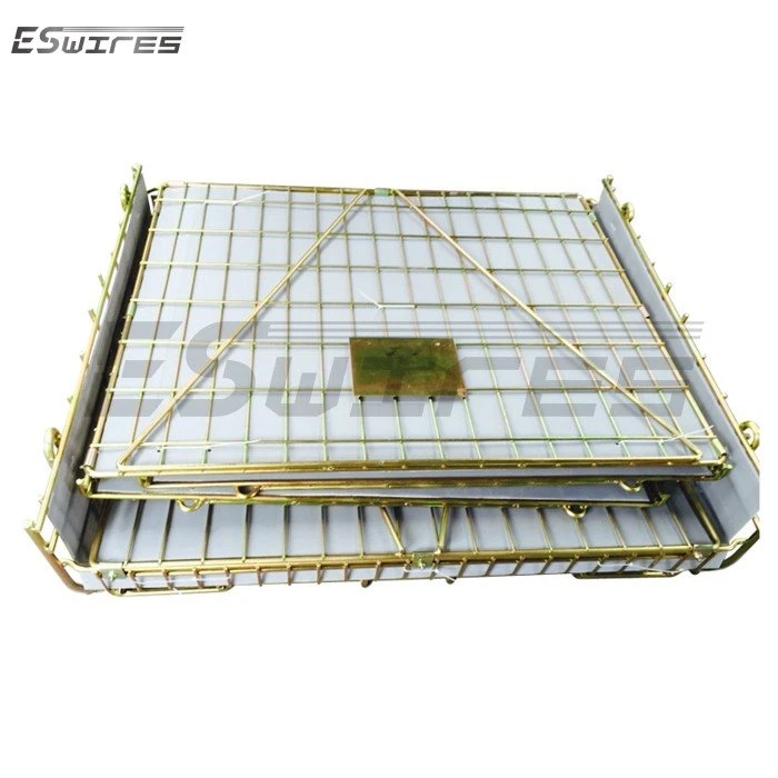 PET preforms cage fold