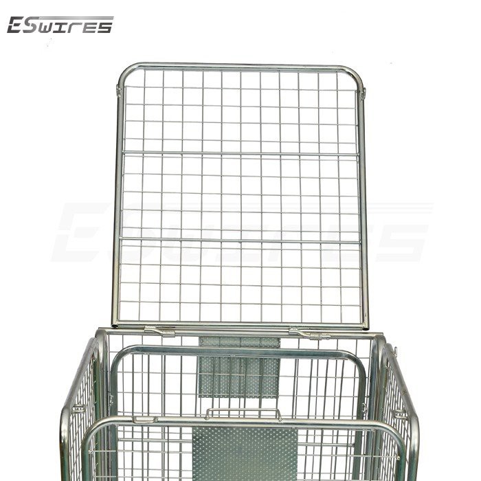 warehouse trolley cage top lid
